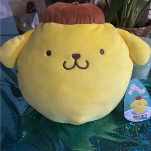 Squishmallows Yellow and Brown Stuffed Animal